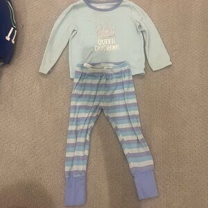 OshKosh B'gosh Light Blue Striped Pajama Set